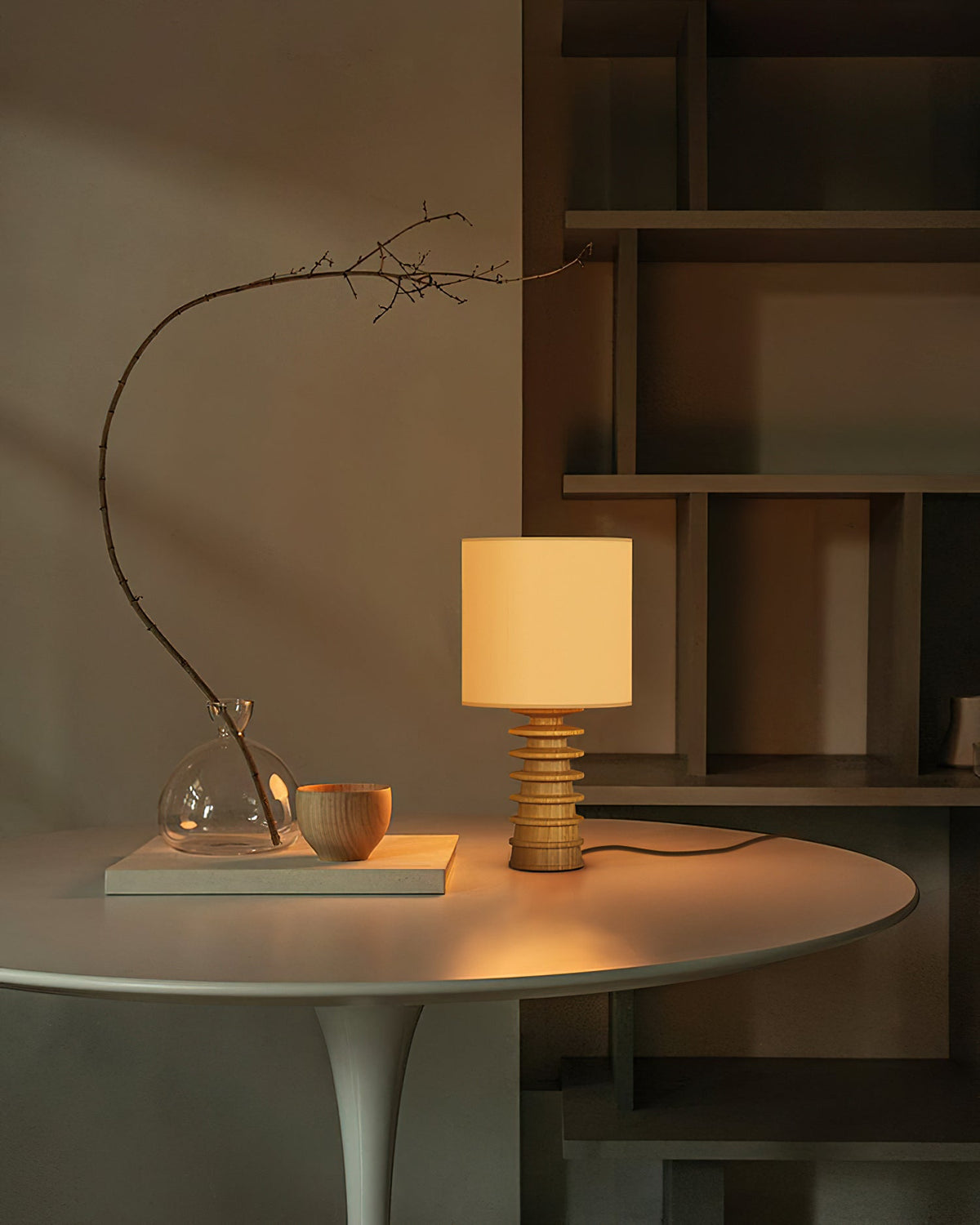 Rivaro Wood Table Lamp — product view 4