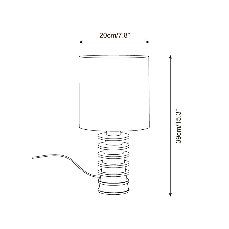 Rivaro Wood Table Lamp — product view 5