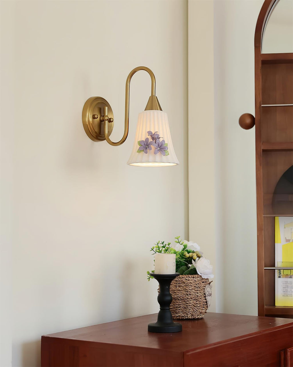 Fiorenta Metal Wall Lamp — product view 4