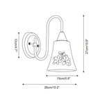 Fiorenta Metal Wall Lamp — product view 6