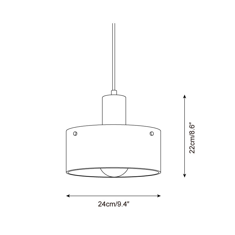 Dovira Travertine Pendant Lamp — product view 5