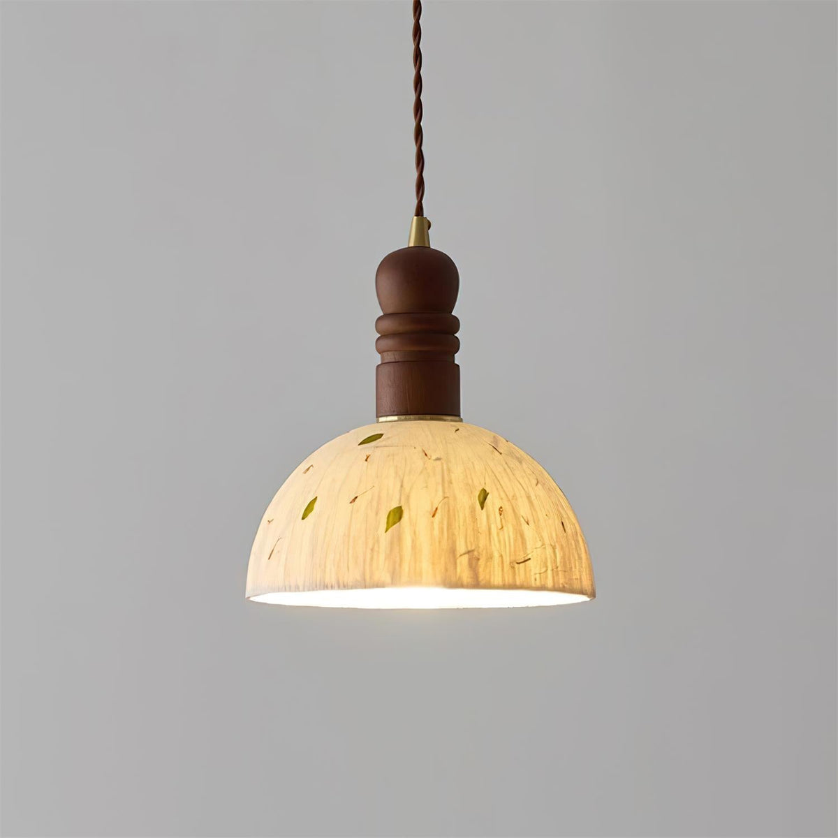 Sylvane Dome Wood Pendant Lamp — product view 16