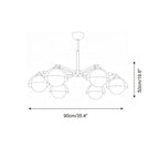 Belmont Wood Chandelier — product view 5
