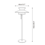 Lunetra Wood Floor Lamp — product view 5