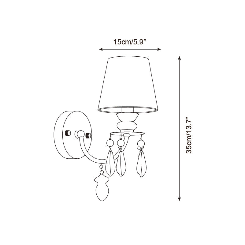 Belvianne Metal Wall Lamp — product view 5