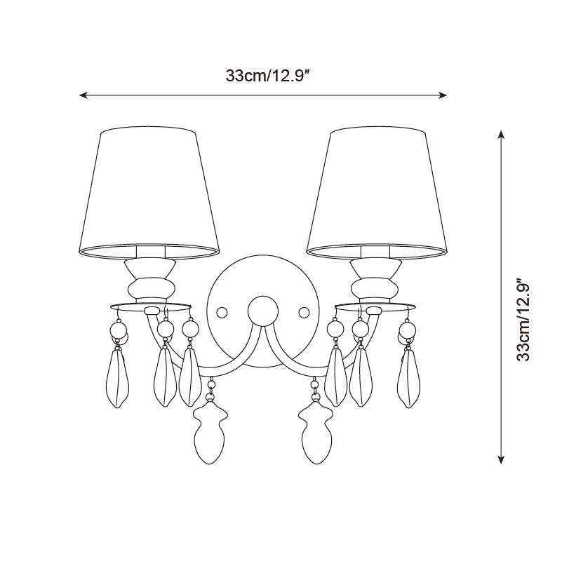 Belvianne Metal Wall Lamp — product view 6
