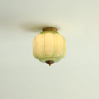 Eloise Jade Glass Ceiling Lamp — product view 4