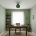 Eloise Jade Glass Ceiling Lamp — product view 7