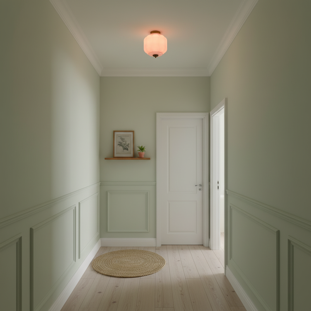 Eloise Jade Glass Ceiling Lamp — product view 12