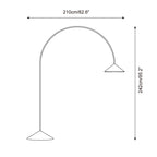 Orbitas Metal Floor Lamp — product view 5