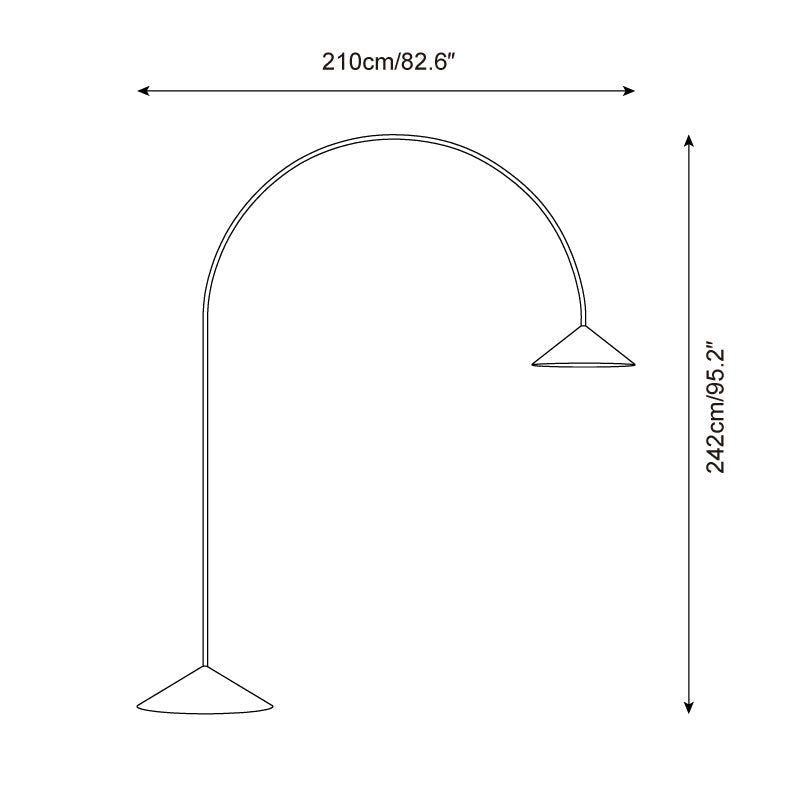 Orbitas Metal Floor Lamp — product view 5