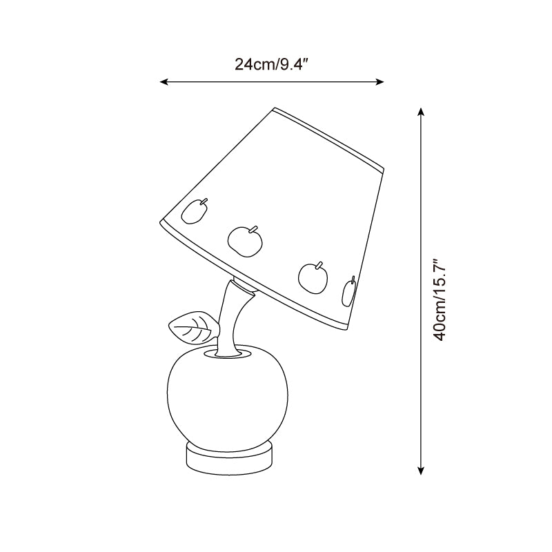 Harvest Metal Table Lamp — product view 5