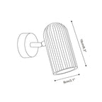 Trevio Wood Wall Lamp — product view 5
