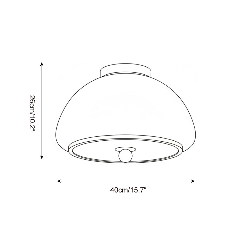 Sorelia Glass Ceiling Lamp — product view 5