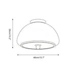 Sorelia Glass Ceiling Lamp — product view 5