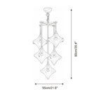 Crystalion Glass Chandelier — product view 5