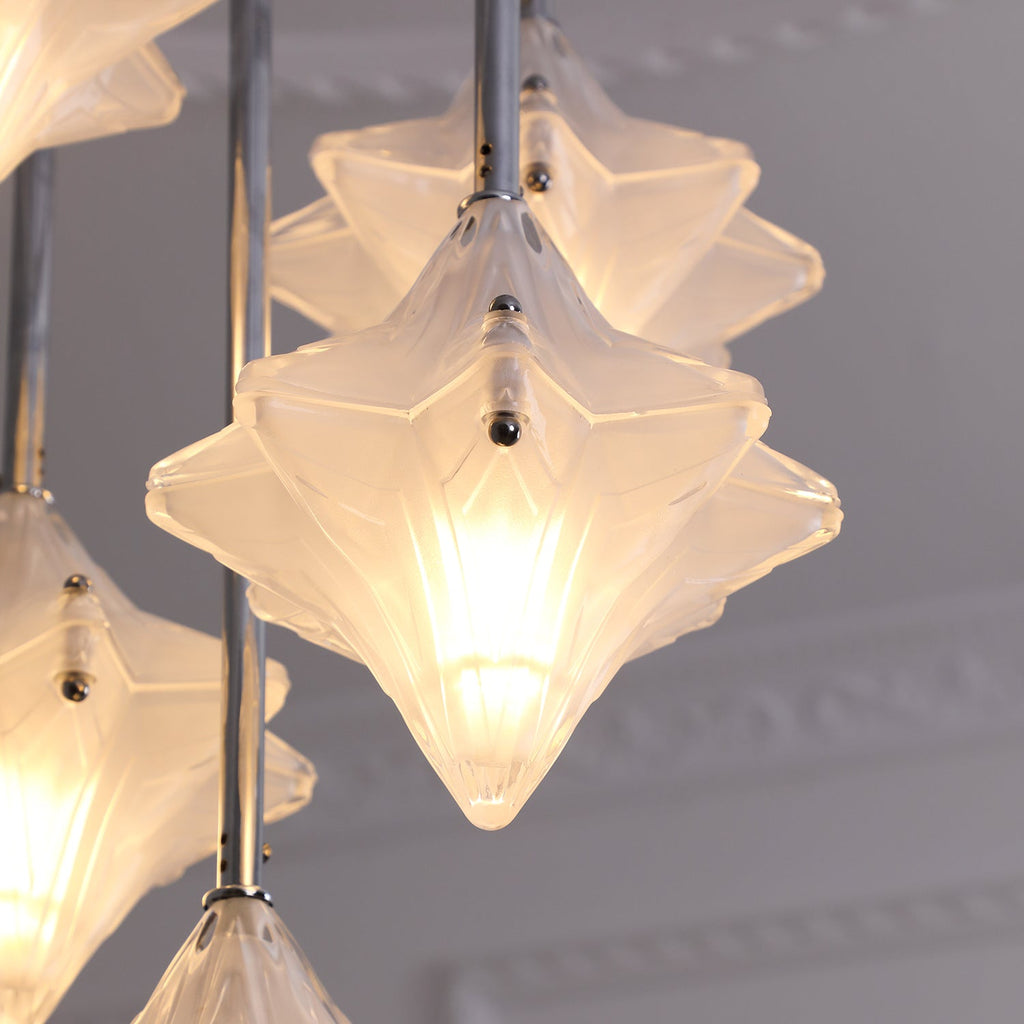 Crystalion Glass Chandelier — product view 7