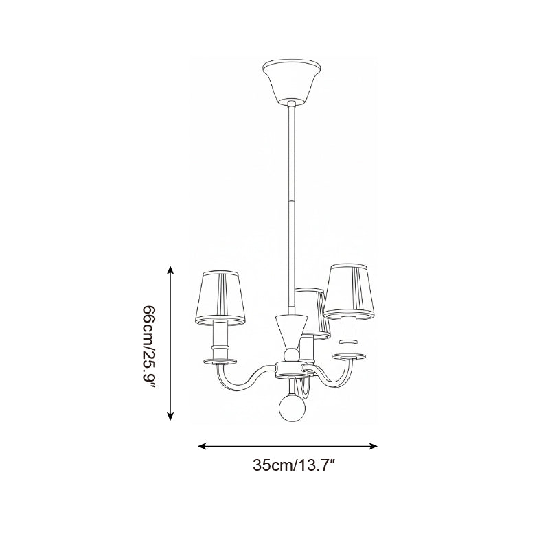 Elviera Glass Chandelier — product view 5