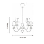 Elviera Glass Chandelier — product view 6