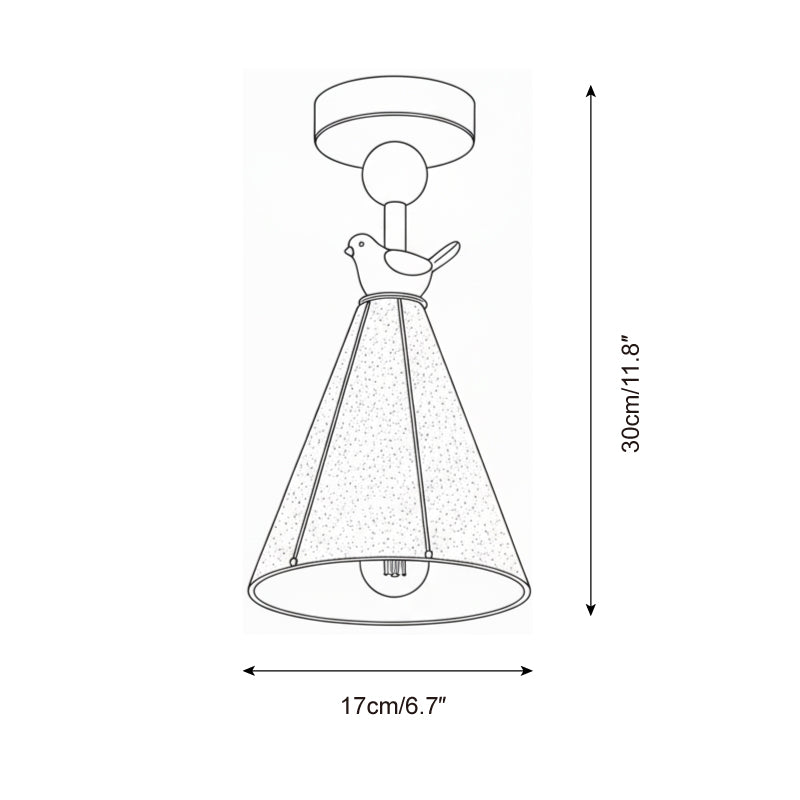 Tweetie Metal Ceiling Lamp — product view 5