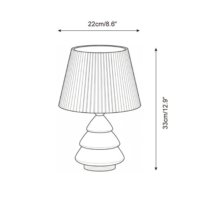 Luma Globe Resin Table Lamp — product view 5