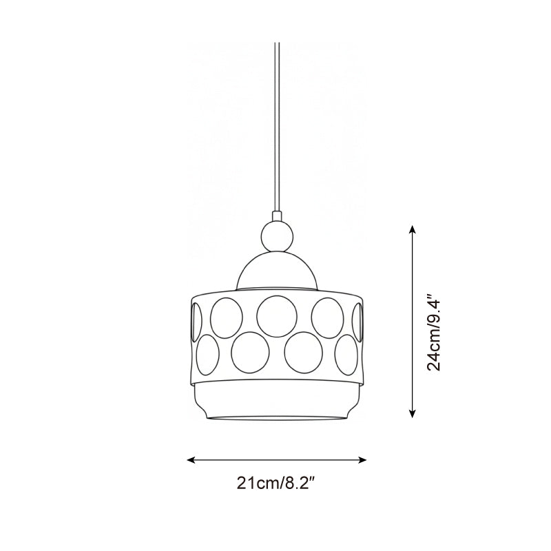 Popdot Glass Pendant Lamp — product view 5