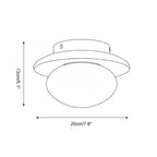 Vireo Glass Ceiling Lamp — product view 5