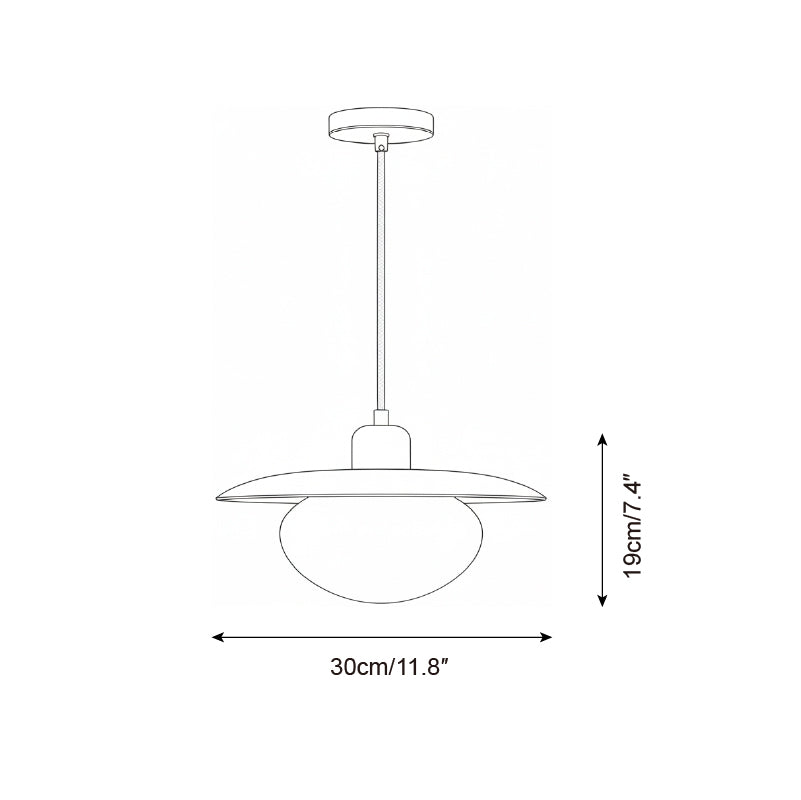 Vireo Glass Pendant Lamp — product view 5