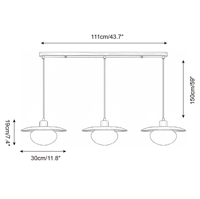 Vireo Glass Pendant Lamp — product view 7
