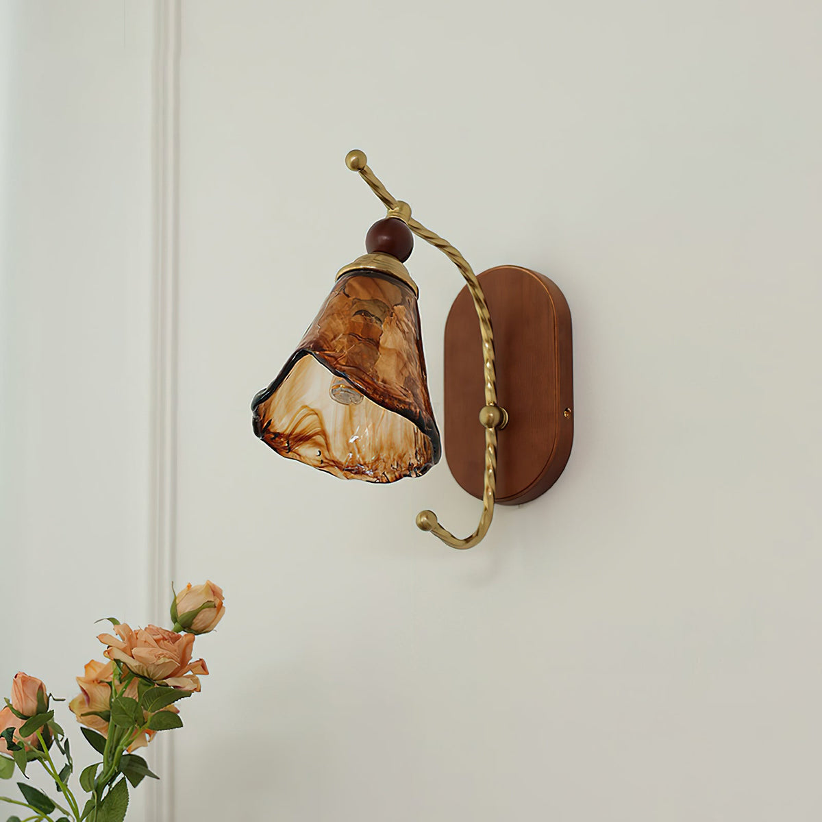 Calyx Glass Wall Lamp — product view 2
