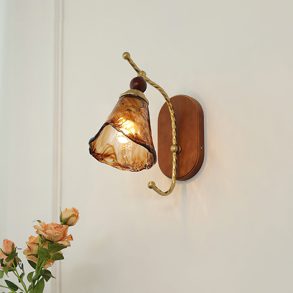 Calyx Glass Wall Lamp — product view 4