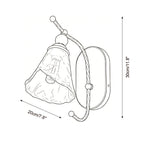 Calyx Glass Wall Lamp — product view 5