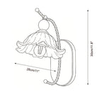 Calyx Glass Wall Lamp — product view 6