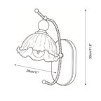Calyx Glass Wall Lamp — product view 7