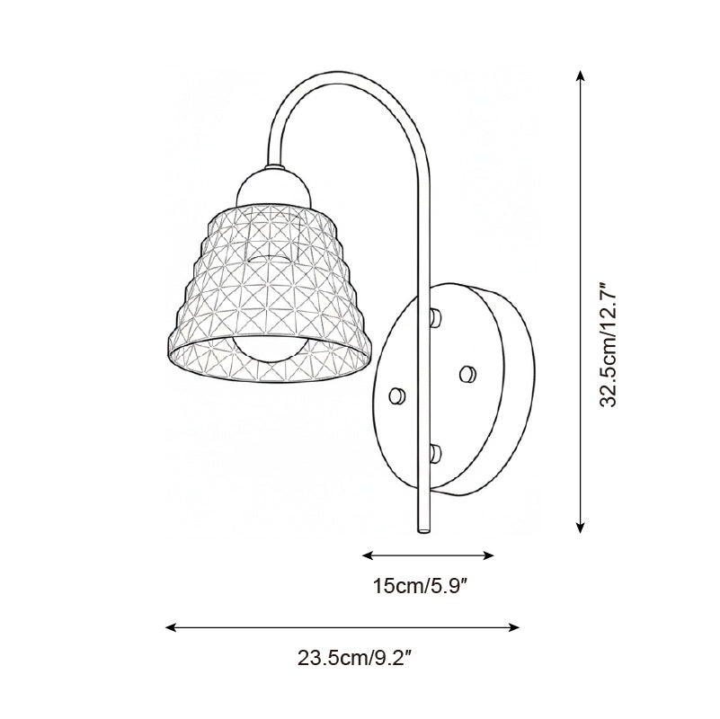 Lysora Glass Wall Lamp — product view 9