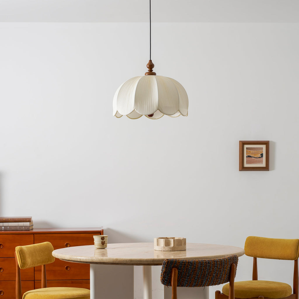 Ruffle Wood Pendant Lamp — product view 18