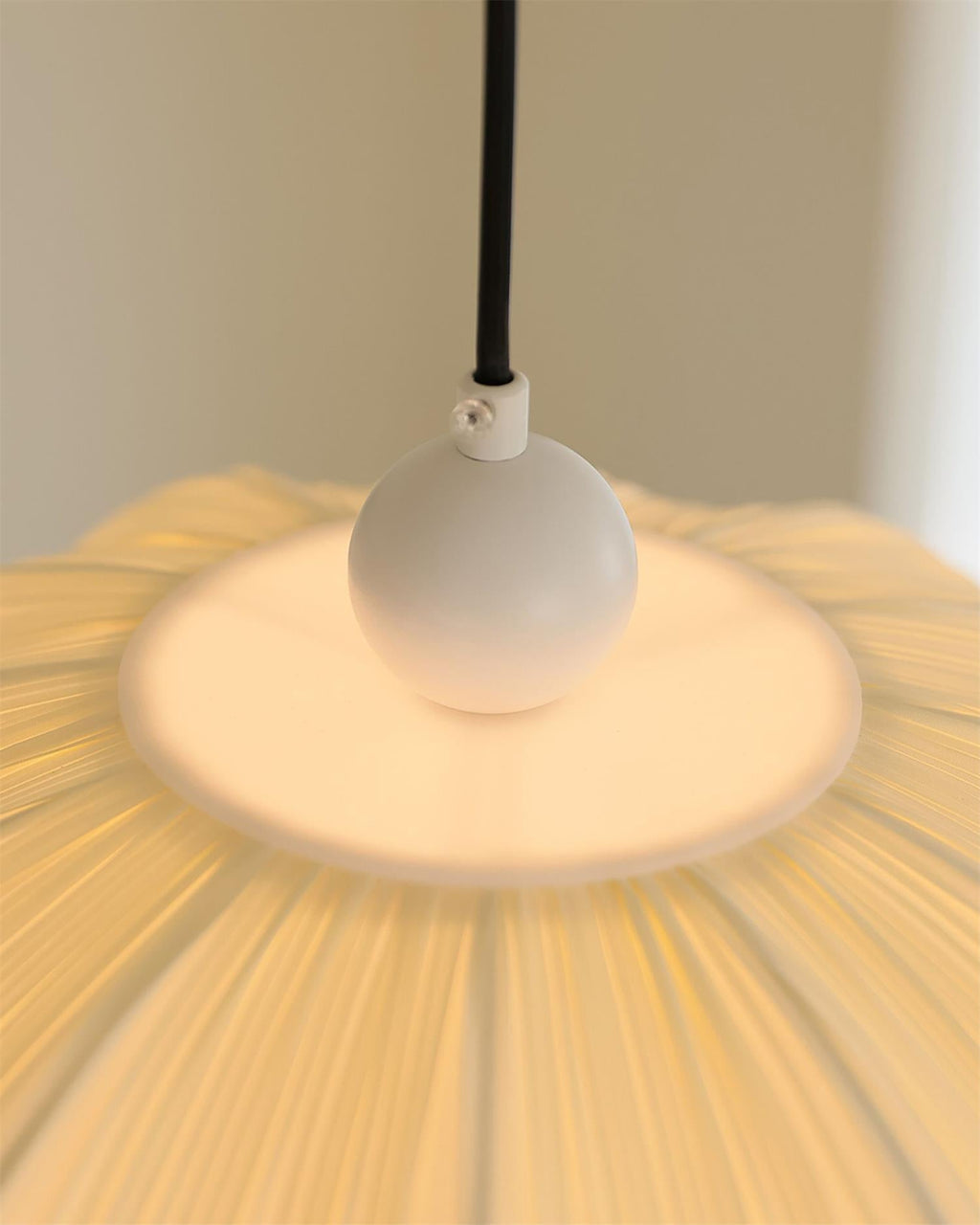 Ruffle Wood Pendant Lamp — product view 36
