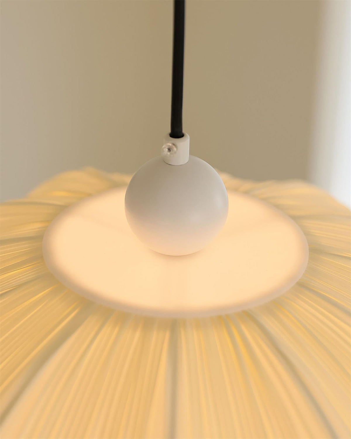 Ruffle Wood Pendant Lamp — product view 36