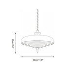 Vortex Spiral Wood Pendant Lamp — product view 5