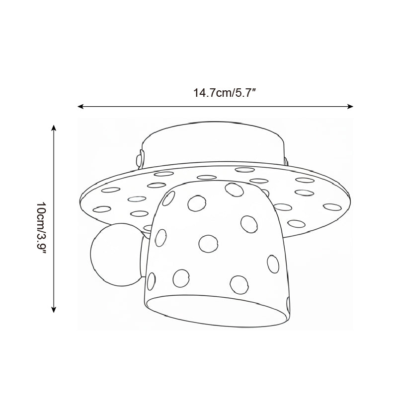 PolkaJoy Metal Ceiling Lamp — product view 6