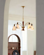 Fiorenta Wood Chandelier — product view 8