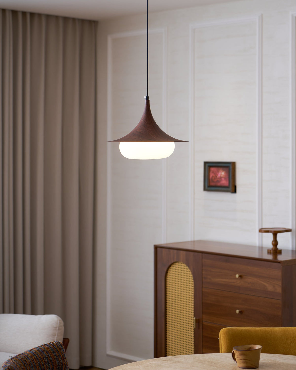Veluna Swing Arm Pendant Lamp — product view 3