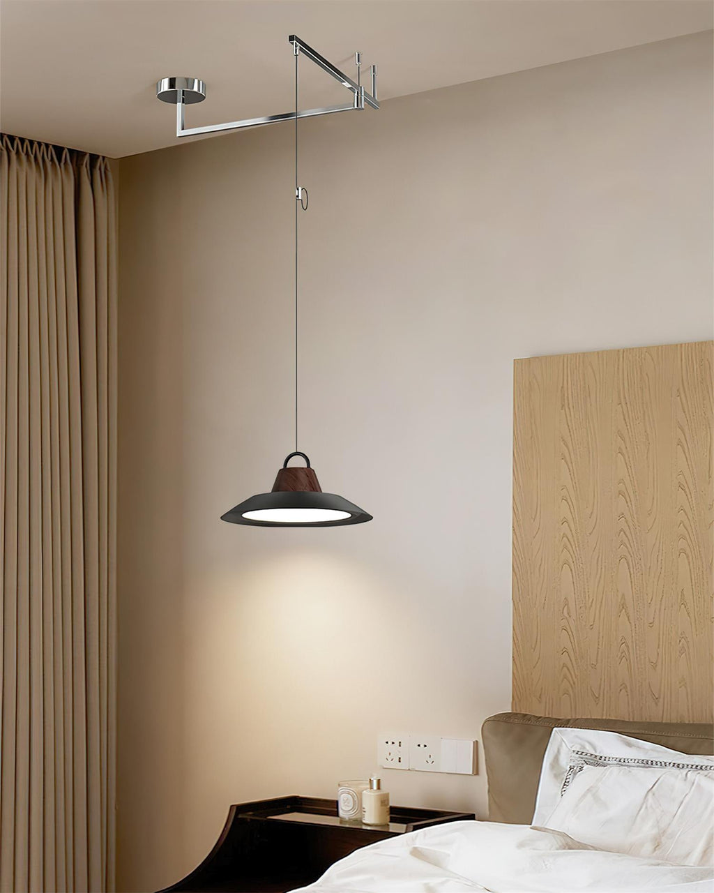 Morvia Swing Arm Metal Pendant Lamp — product view 8