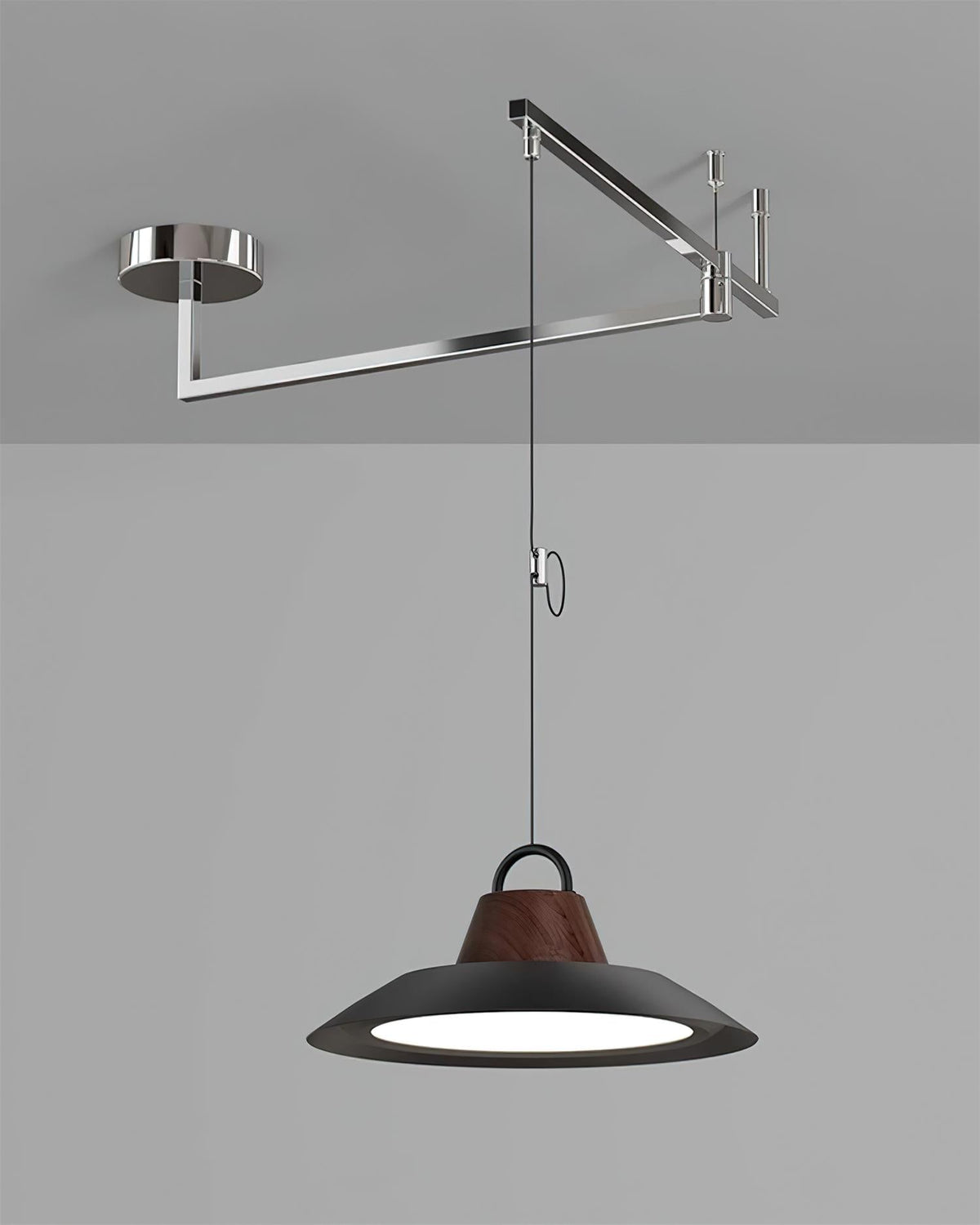 Morvia Swing Arm Metal Pendant Lamp — product view 9