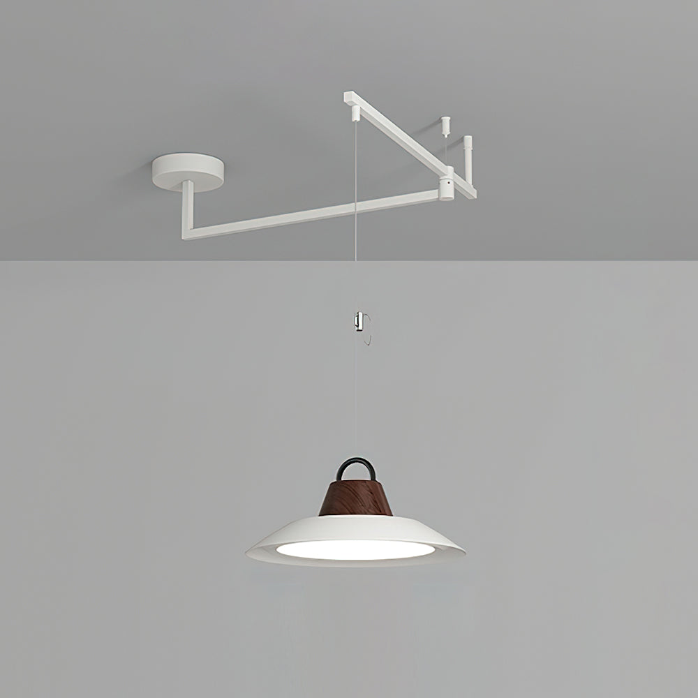 Morvia Swing Arm Metal Pendant Lamp — product view 13
