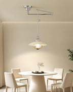 Zeyra Swing Arm Glass Pendant Lamp — product view 6