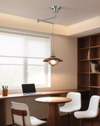 Zeyra Swing Arm Glass Pendant Lamp — product view 7