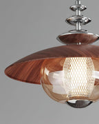 Zeyra Swing Arm Glass Pendant Lamp — product view 8