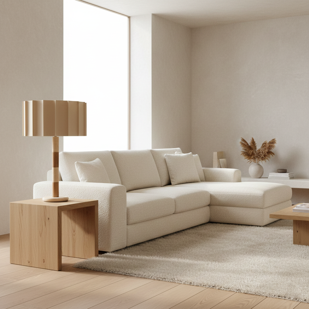 Pleated Grove Travertine Table Lamp — product view 8