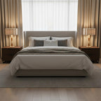 Pleated Grove Travertine Table Lamp — product view 16